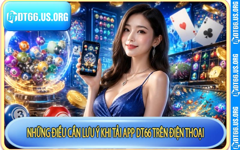 Những điều cần lưu ý khi tải app DT66 trên điện thoại